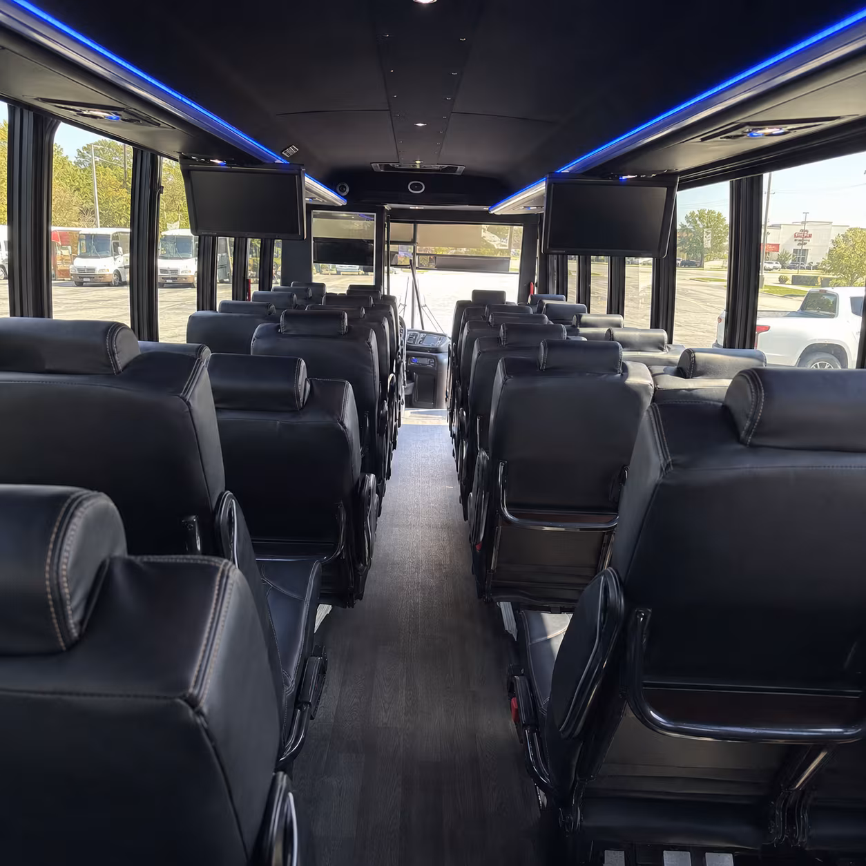 baltimore religious group transportation onboard seating