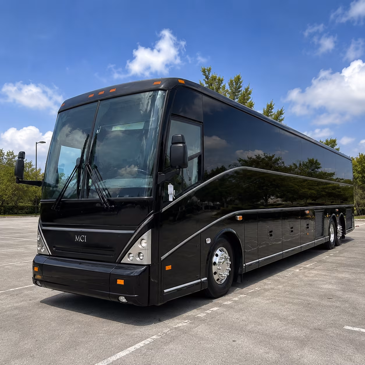 charter bus service for corporate and medical groups flying through bwi