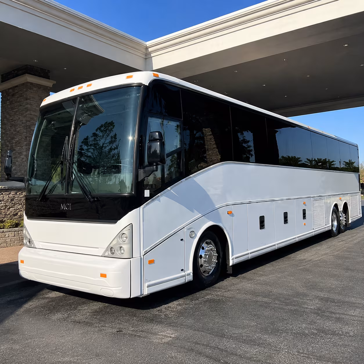 employee shuttle buses for the security boulevard woodlawn federal campus corridor